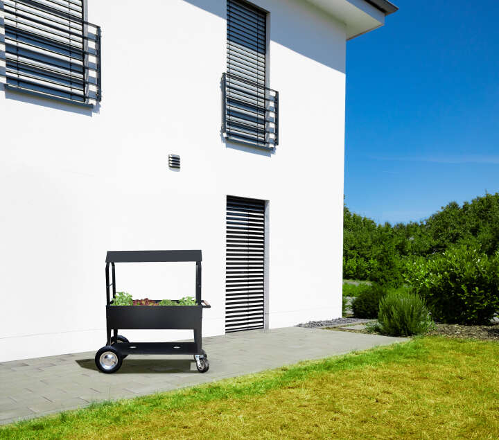 herstera Überdachung für Hochbeet Swivel